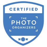 certified personal photo organizer logo